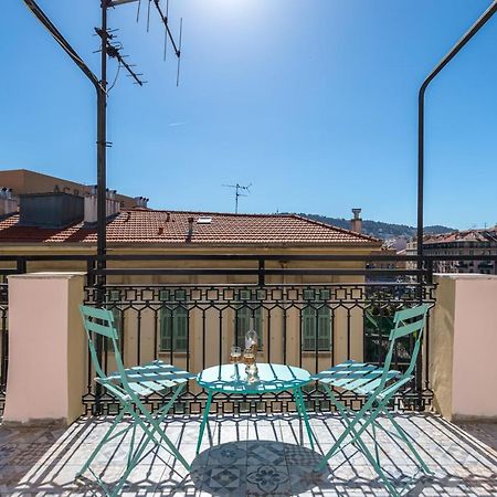 Squared Head-Apartment With Terrace In Ницца Экстерьер фото