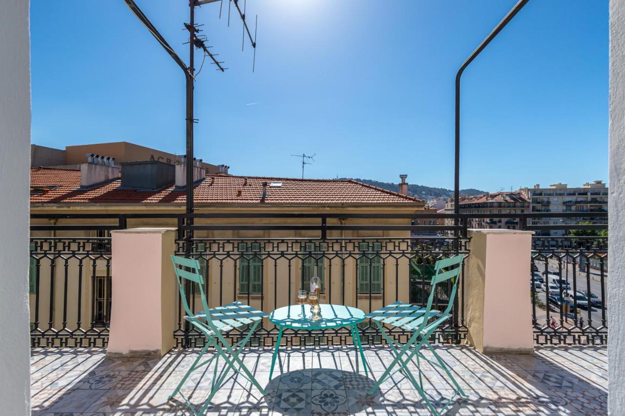 Squared Head-Apartment With Terrace In Ницца Экстерьер фото